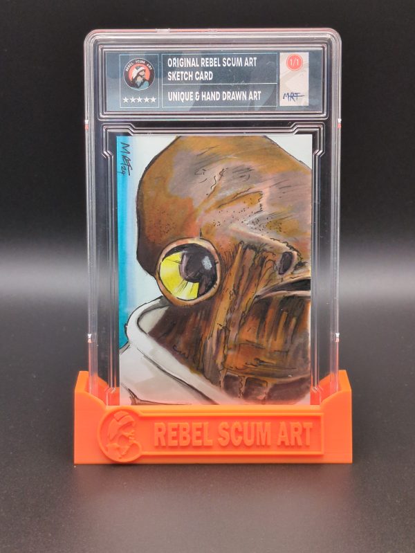 Admiral Ackbar sketch card