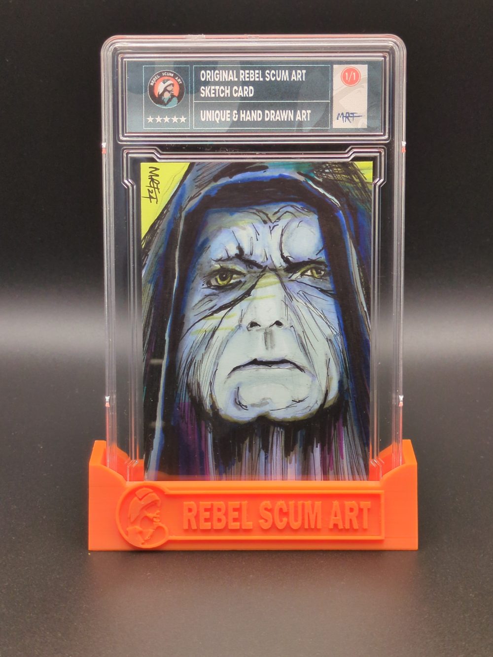 Emperor Palpatine sketch card