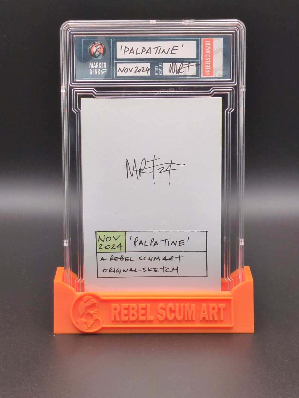 Emperor Palpatine sketch card - Image 2
