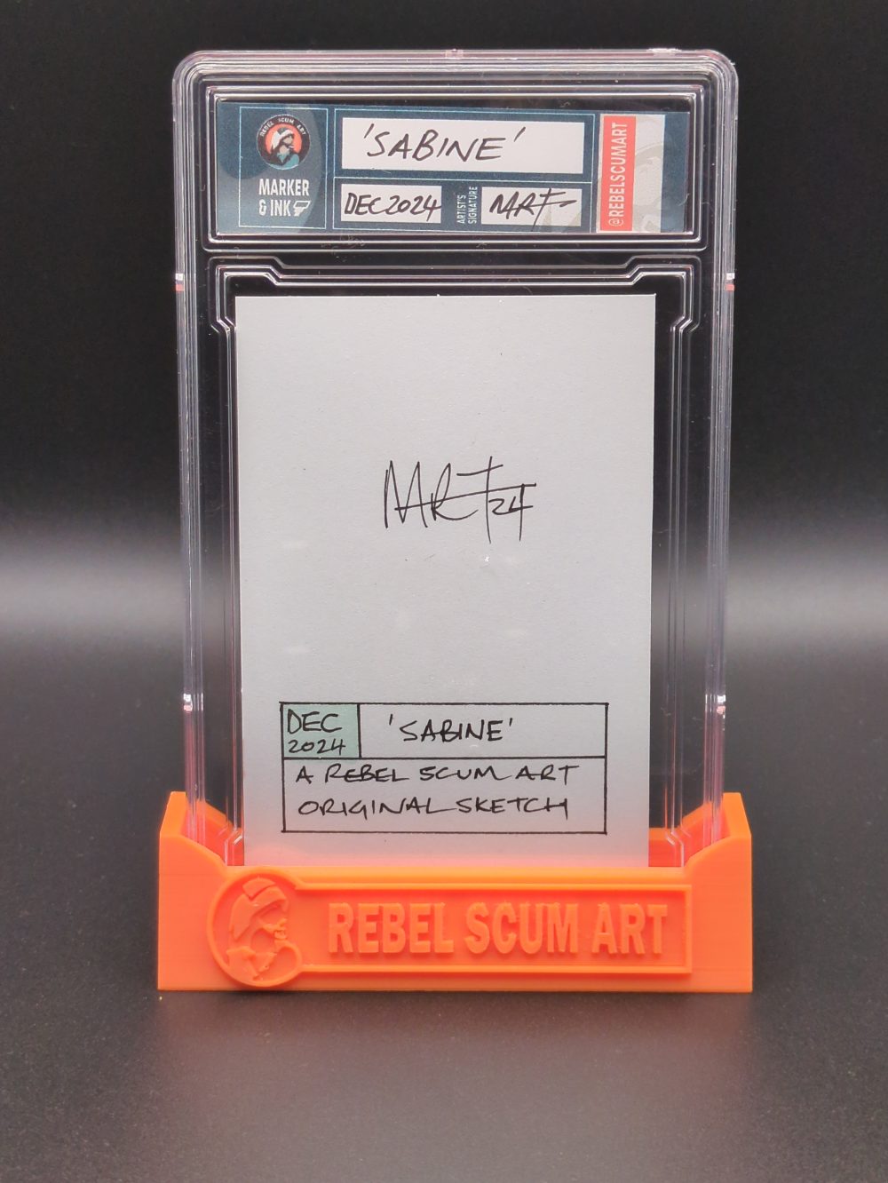 'Sabine Wren' sketch card - Image 2