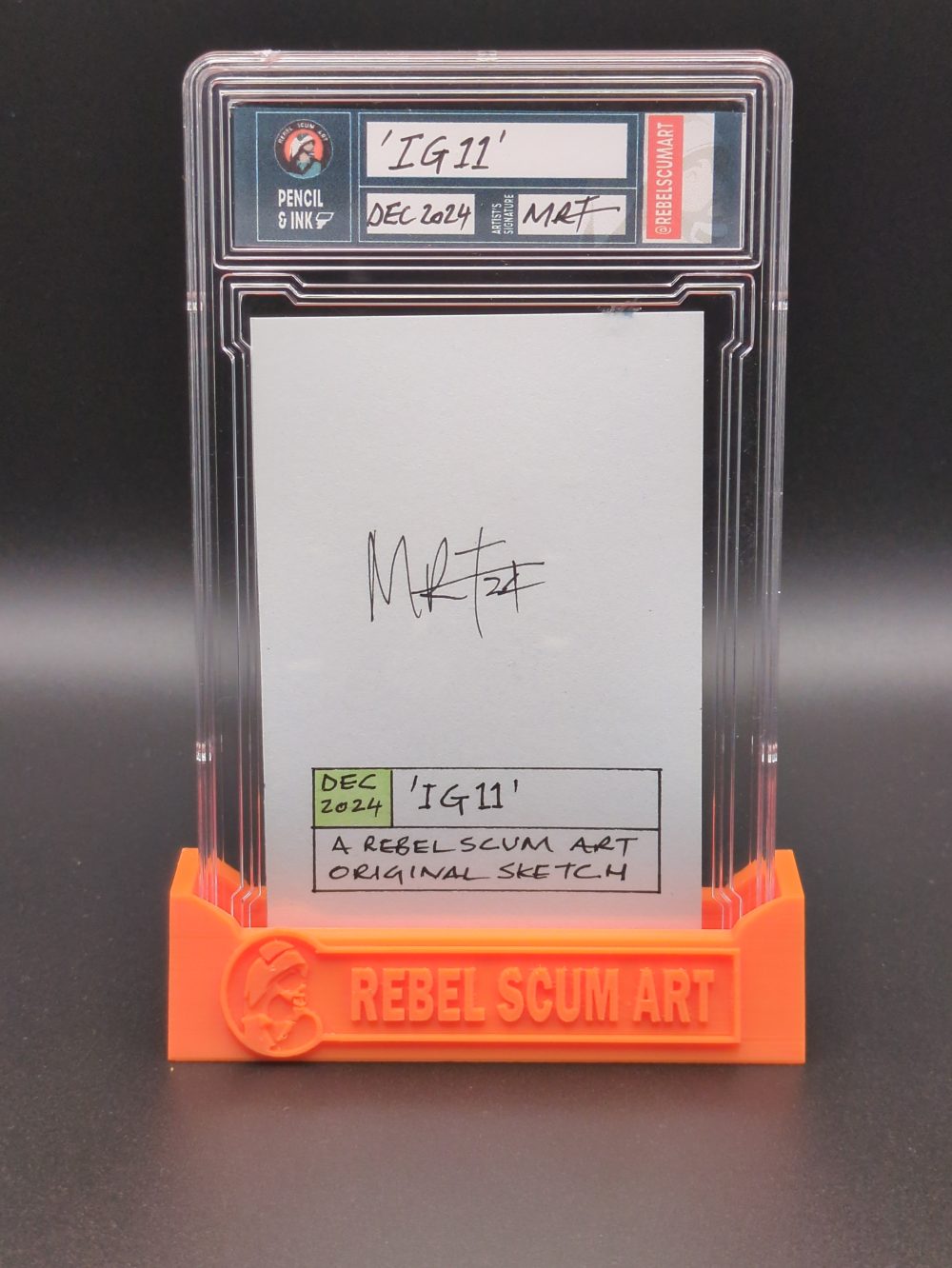 IG11 sketch card - Image 2