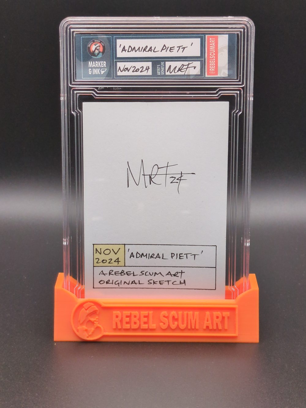 Admiral Piett sketch card - Image 2