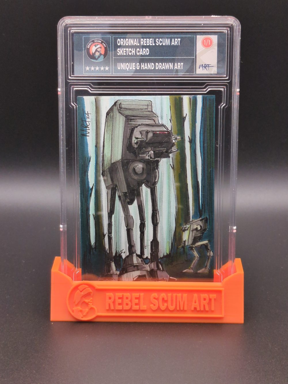 Hunting Ewoks sketch card