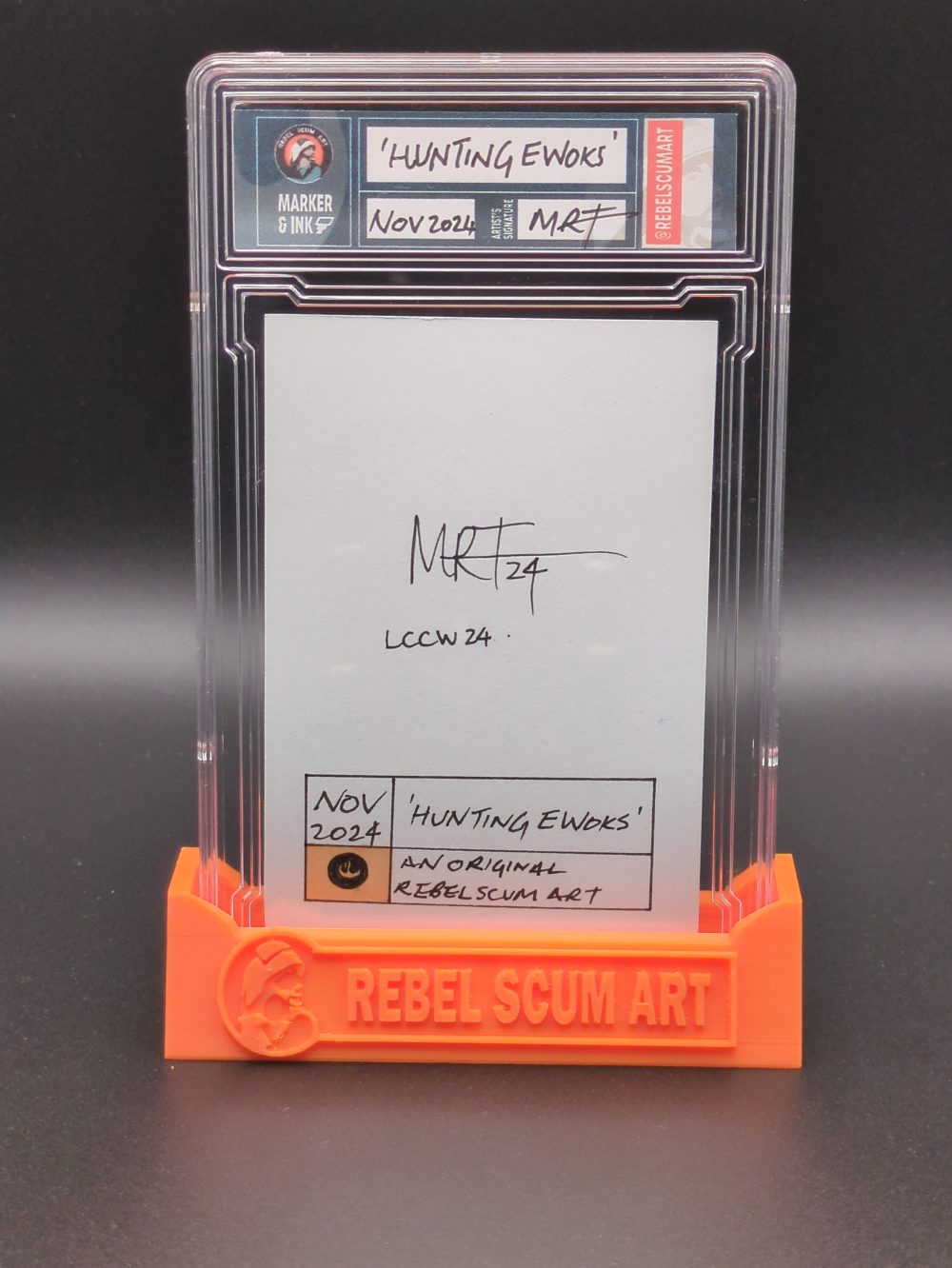 Hunting Ewoks sketch card - Image 2