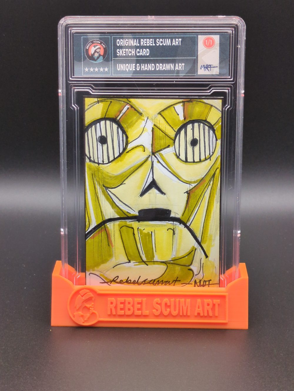 C3PO sketch card