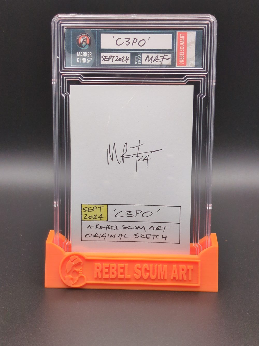 C3PO sketch card - Image 2