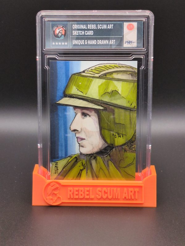 Princess Leia sketch card