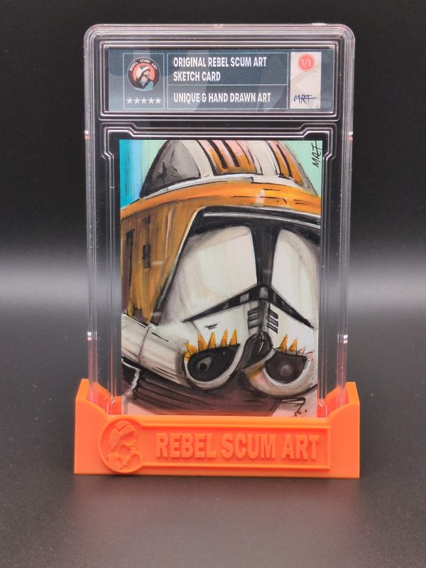 Commander Cody sketch card