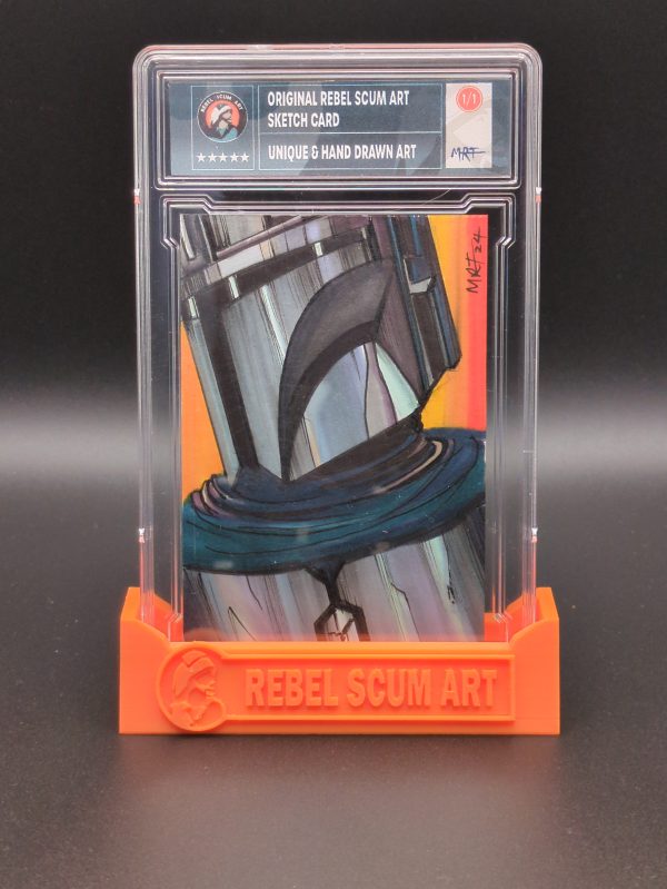 Mandalorian sketch card 'Mando'