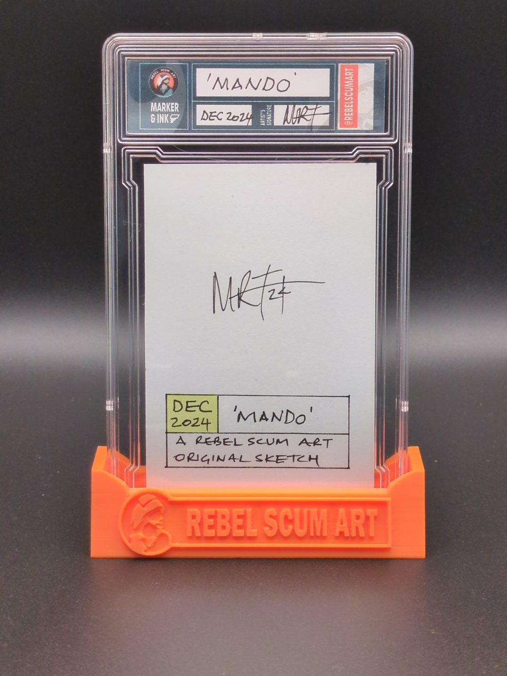 Mandalorian sketch card 'Mando' - Image 2