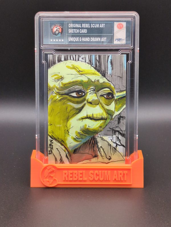 Yoda sketch card