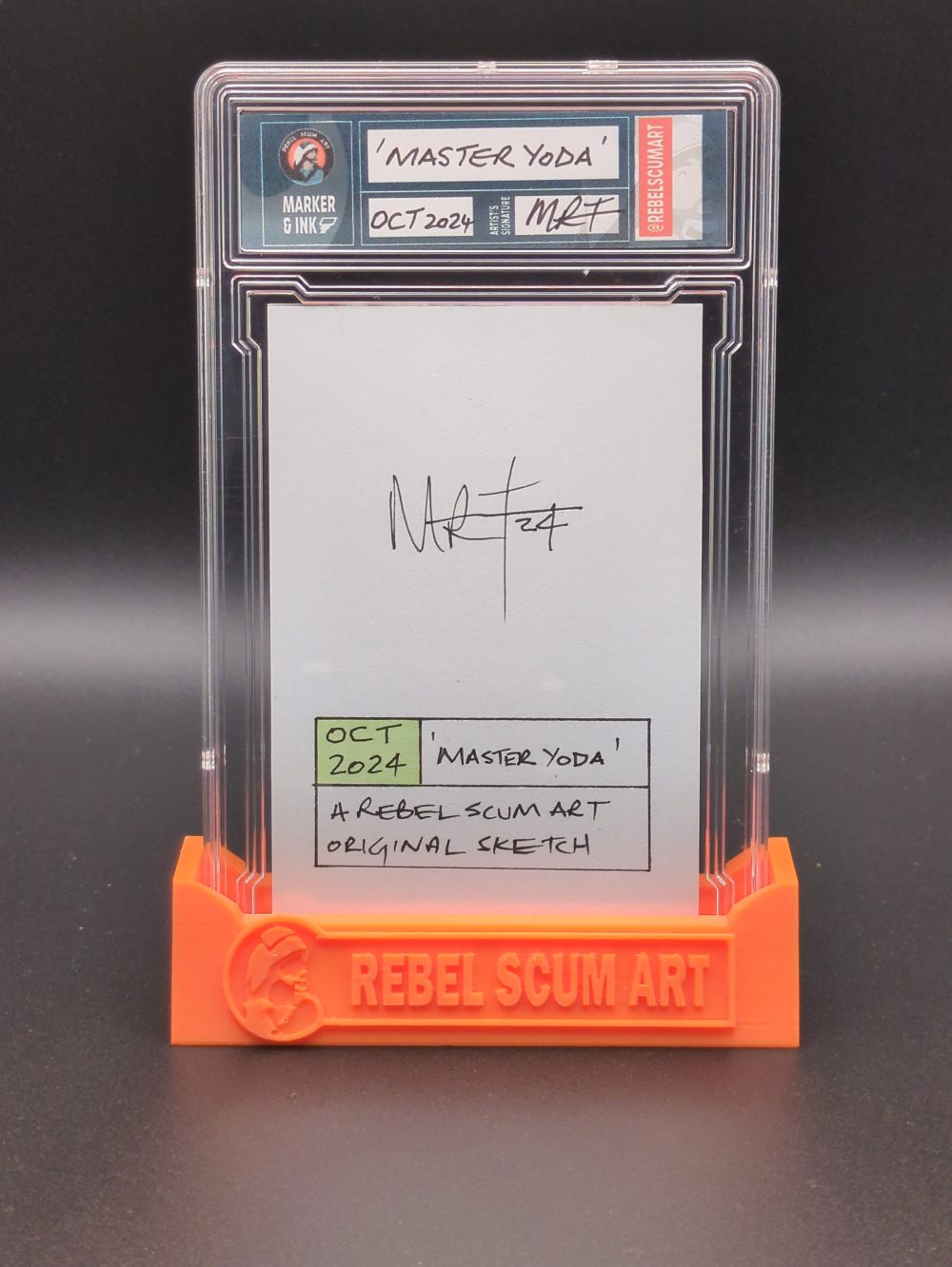 Yoda sketch card - Image 2