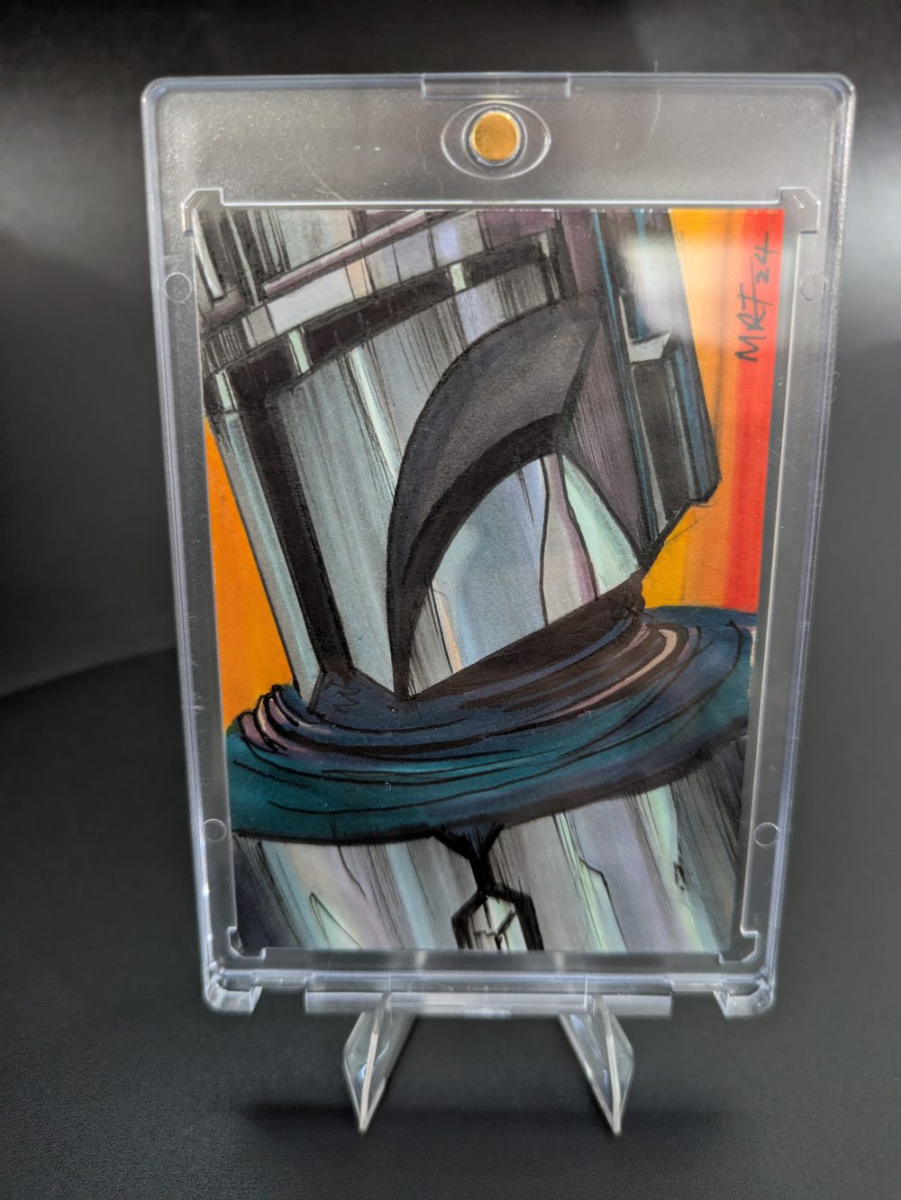 Mandalorian sketch card 'Mando' - Image 4