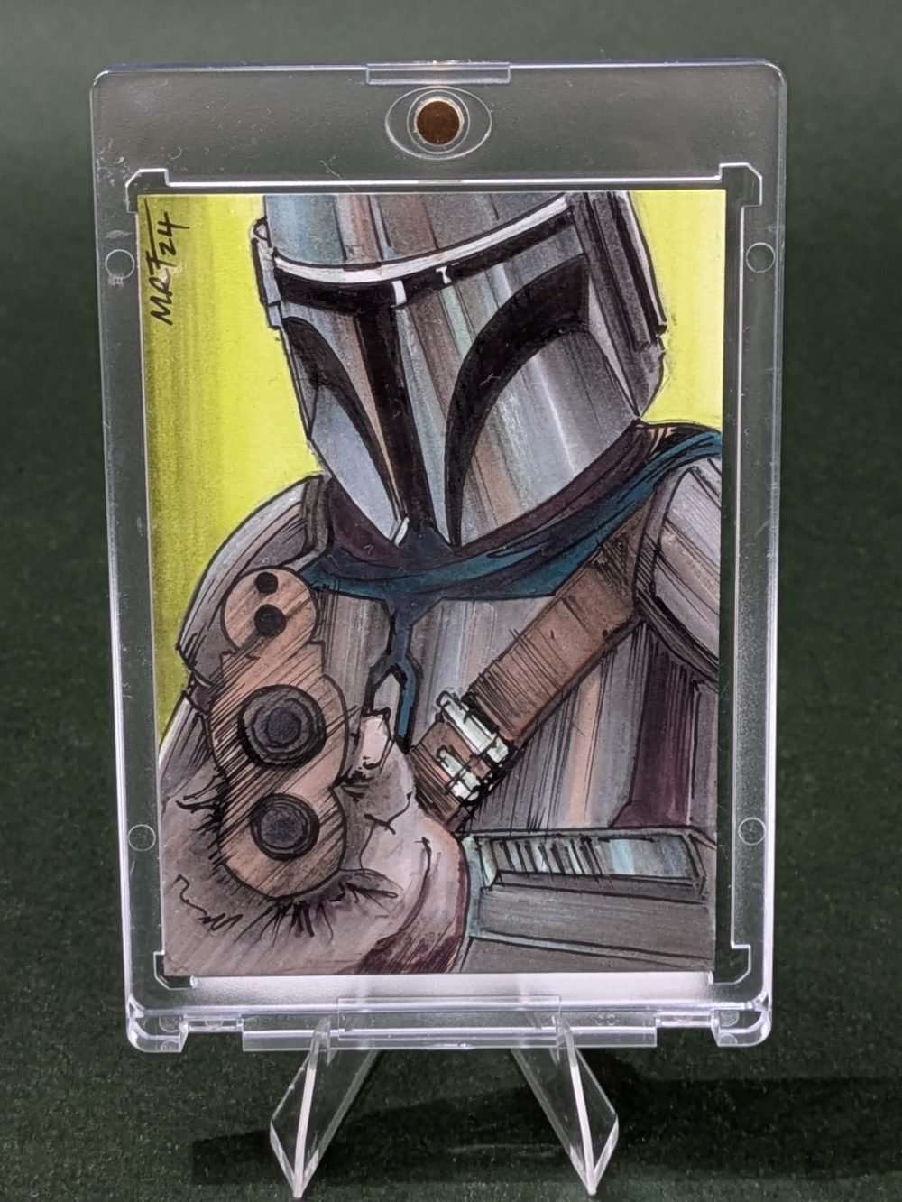 Mandalorian sketch card 'This is the Way'