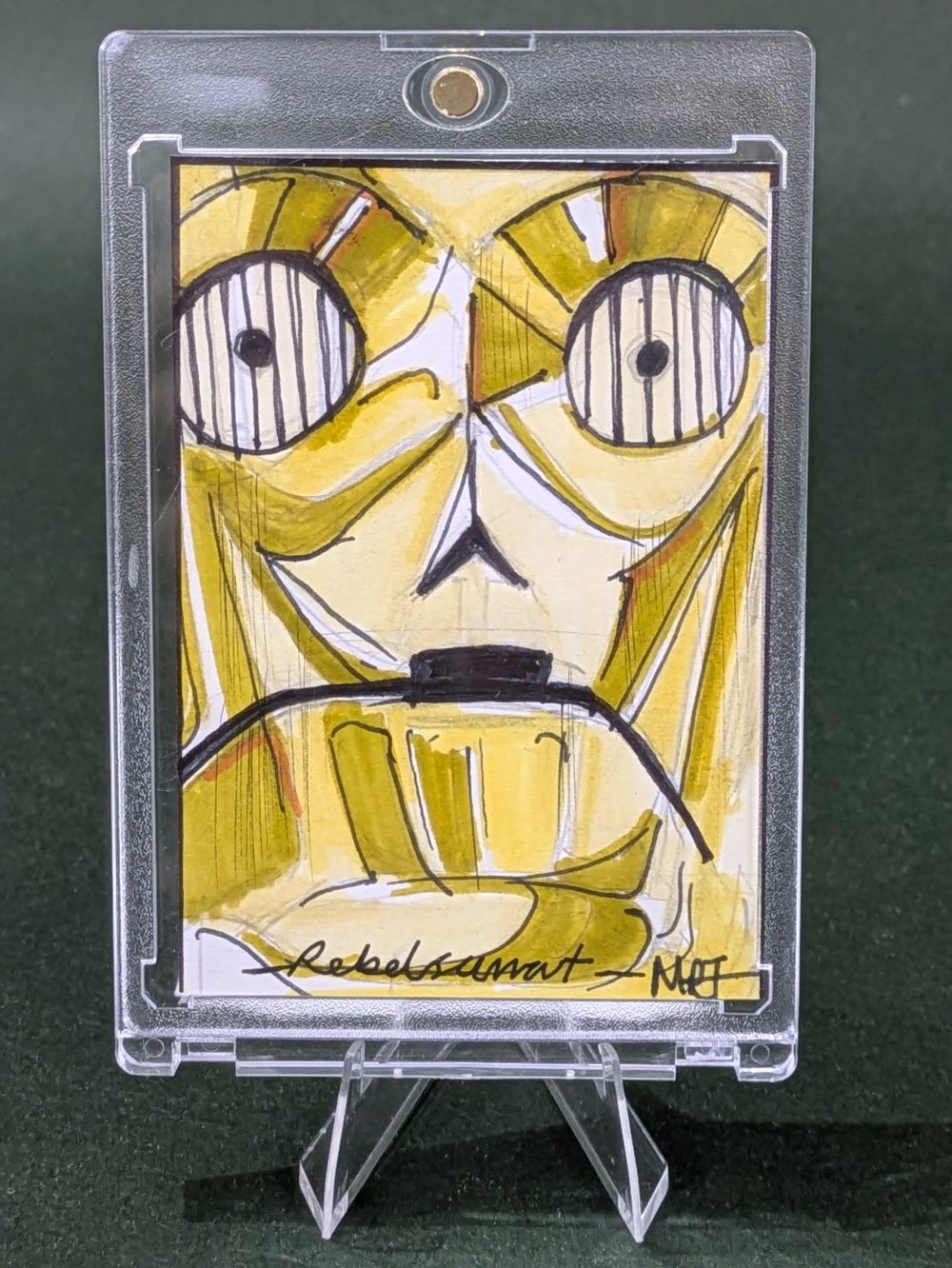 C3PO sketch card