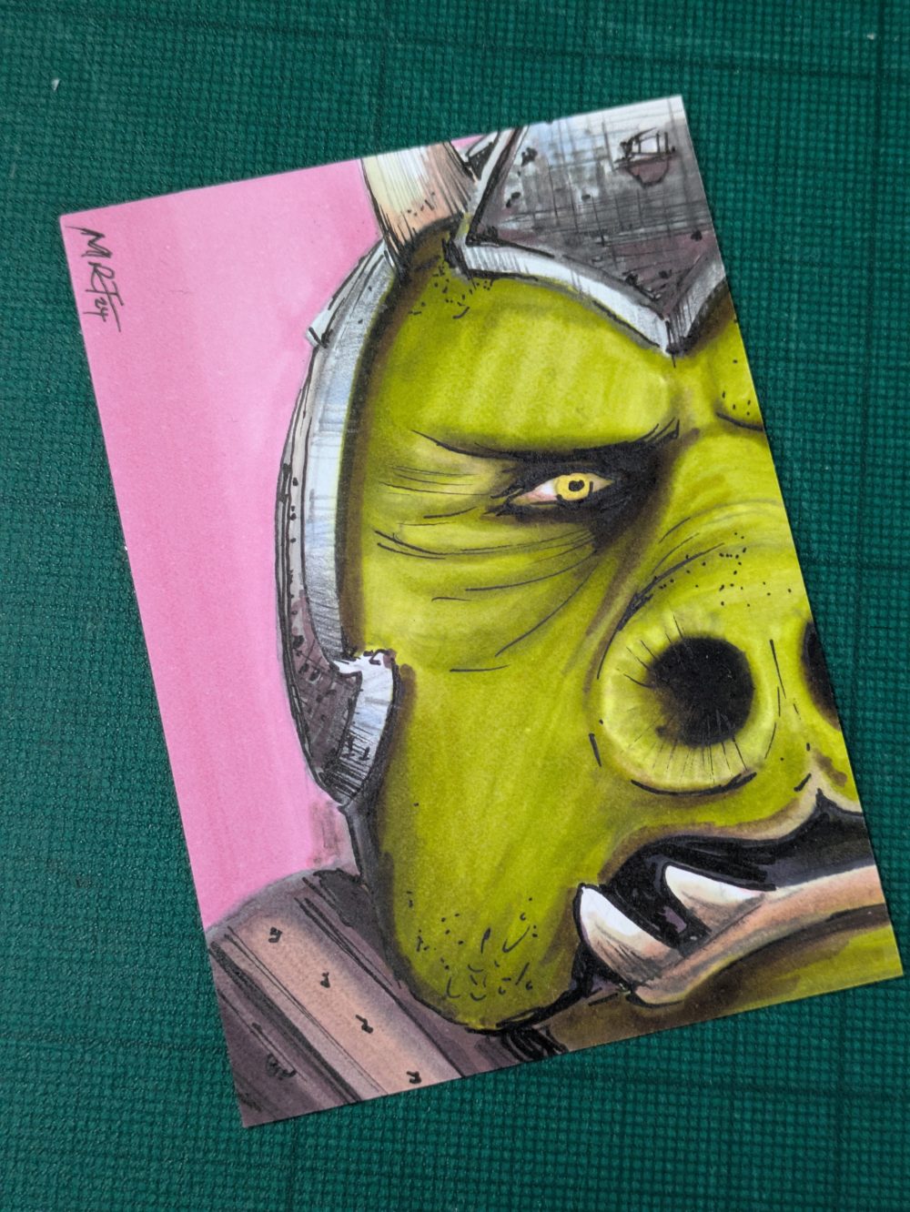 Gamorrean Guard sketch card - Image 2