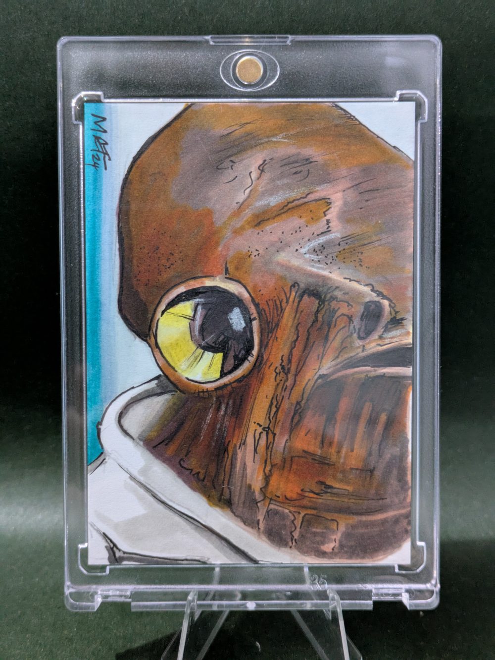 Admiral Akbar sketch card