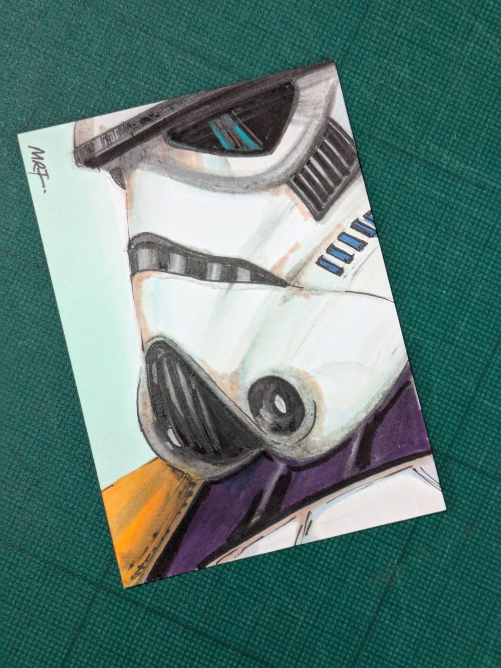 Stormtrooper sketch card - Image 4