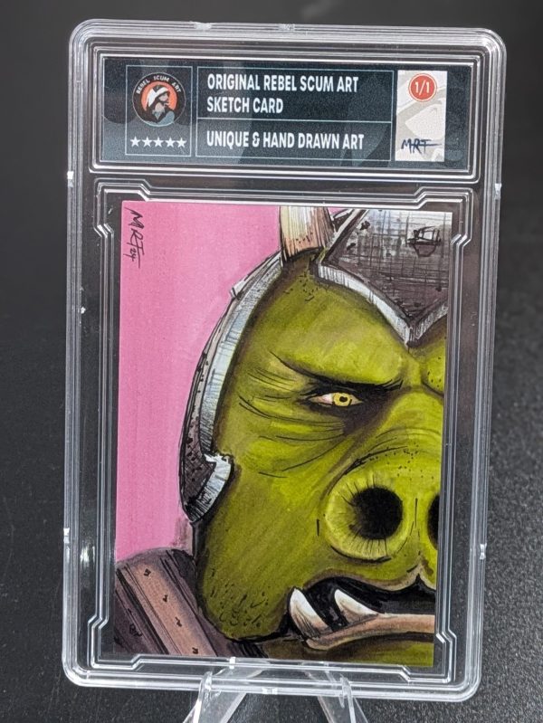 Gamorrean Guard sketch card