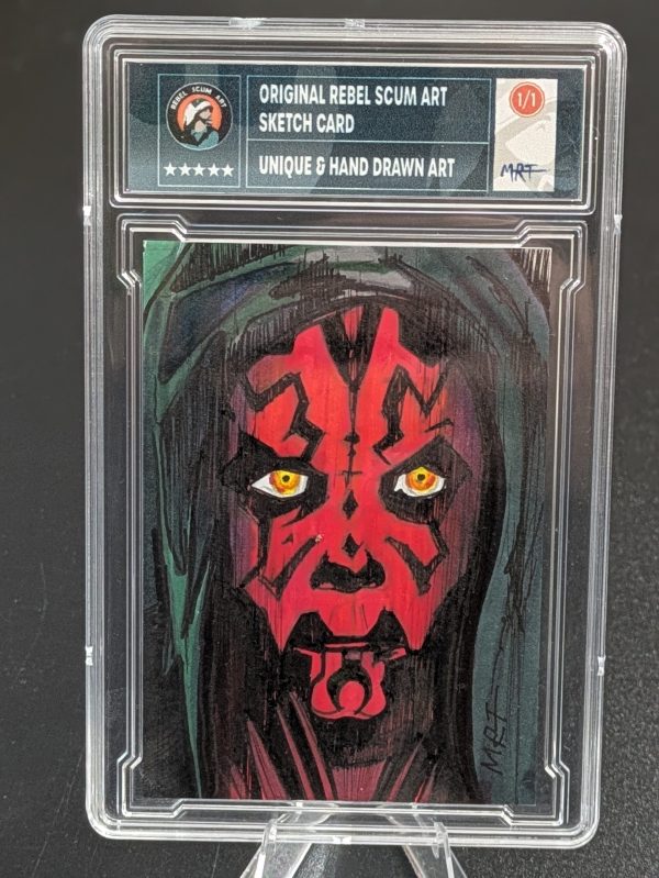 Darth Maul sketch card