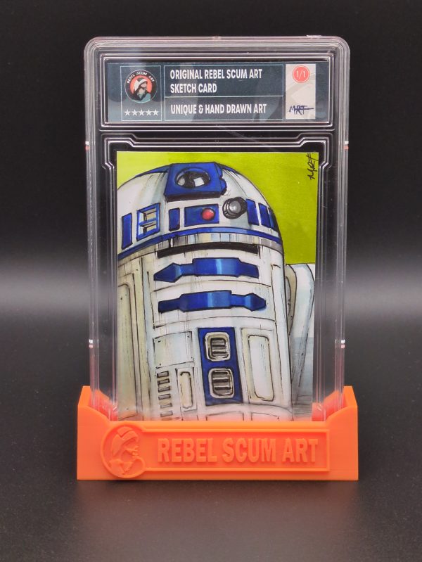 R2D2 sketch card