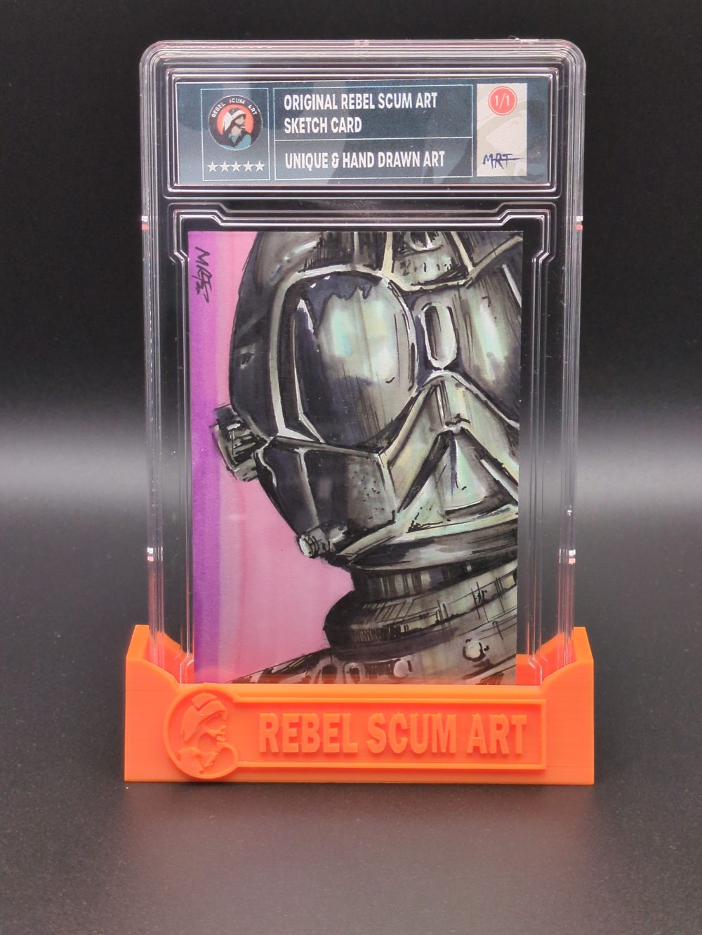 Sandcrawler Droid sketch card