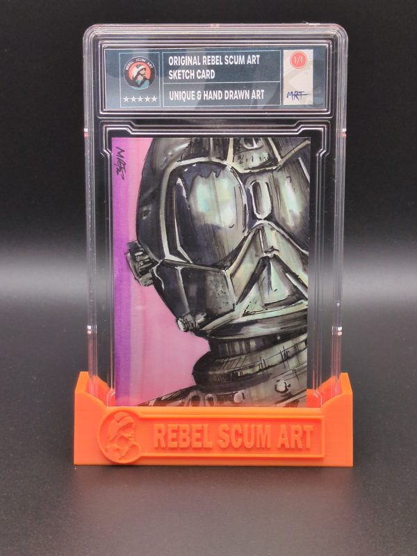 Sandcrawler Droid sketch card