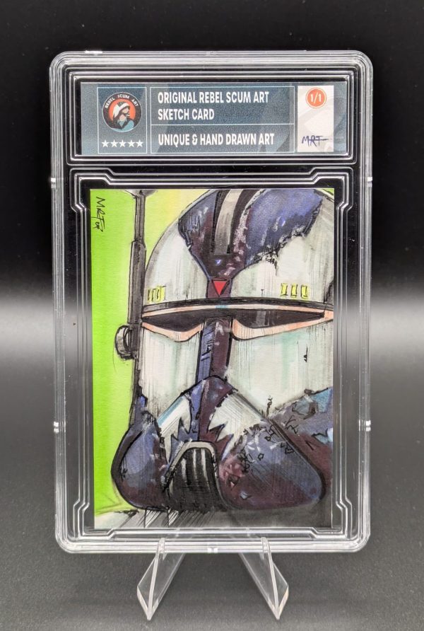 Commander Wolffe sketch card