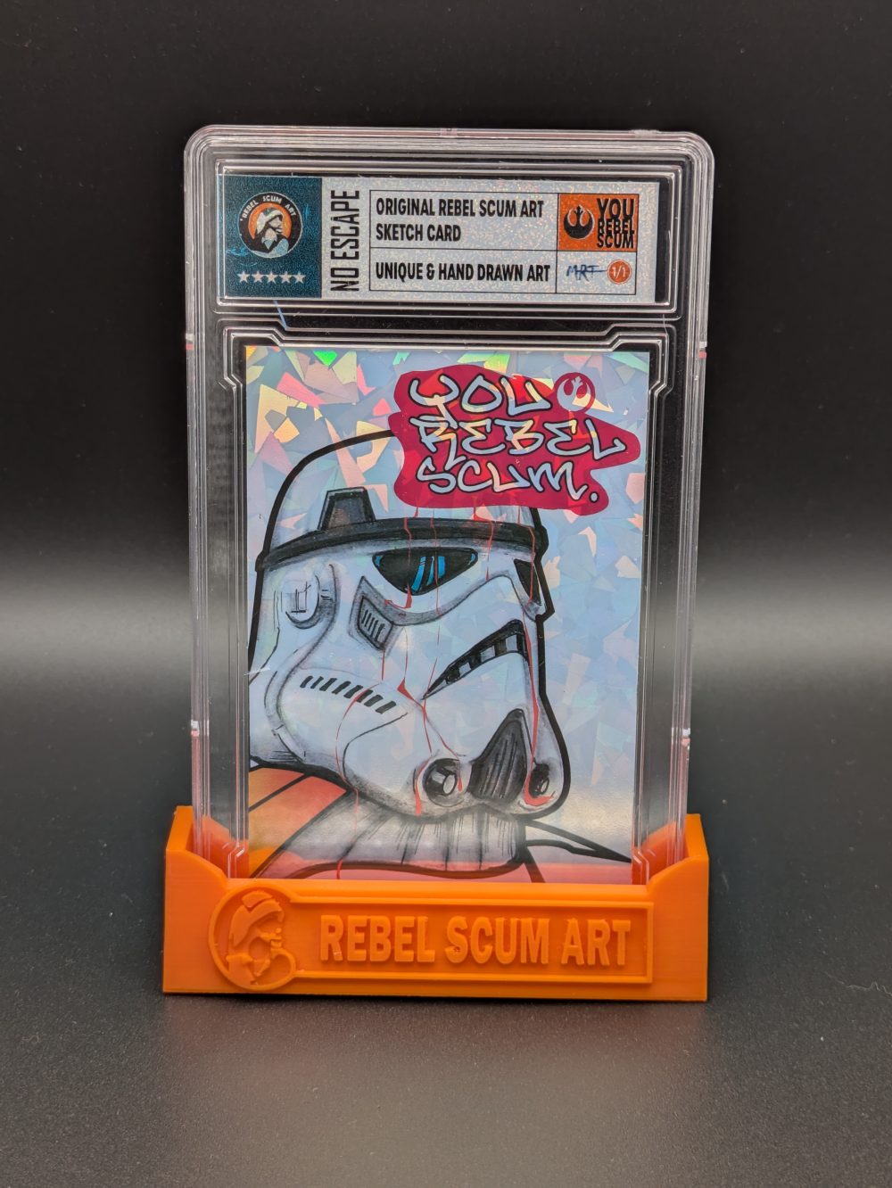 'Paint Storm' limited edition art card 4 of 4